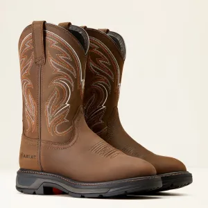 10045438 Ariat Mens Workhog XT Distressed Brown