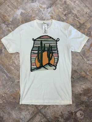 1148 Serape Cactus Tee