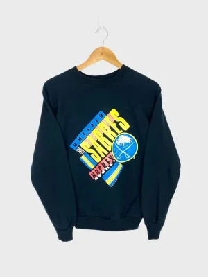 1989 Buffalo Sabres USA Made Light NHL Vintage Sweatshirt Size 6