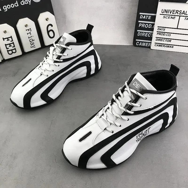 2022 Dad Shoes Sports Shoes Casual Shoes All-match Fashion Personality Trend High-top Sneakers Men