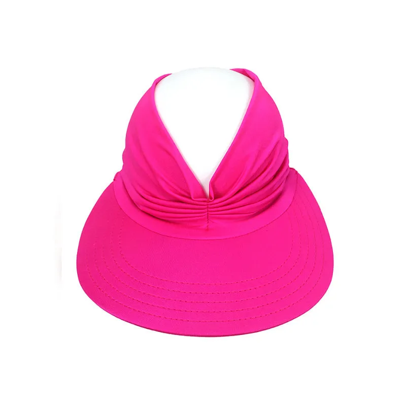 🔥2023 Heißer Verkauf🔥Elastischer Sonnenhut mit UV-Schutz für Damen