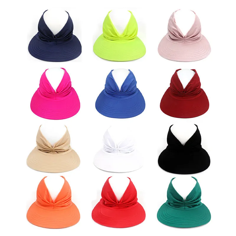 🔥2023 Heißer Verkauf🔥Elastischer Sonnenhut mit UV-Schutz für Damen