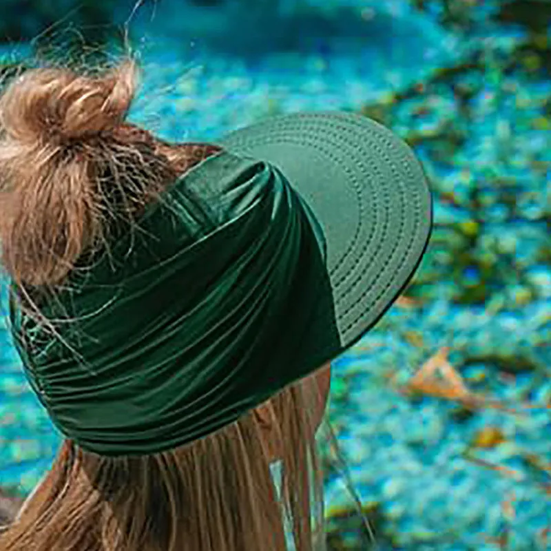 🔥2023 Heißer Verkauf🔥Elastischer Sonnenhut mit UV-Schutz für Damen