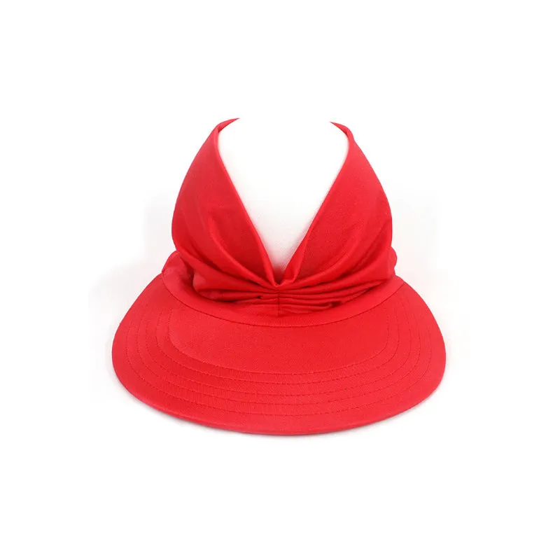 🔥2023 Heißer Verkauf🔥Elastischer Sonnenhut mit UV-Schutz für Damen