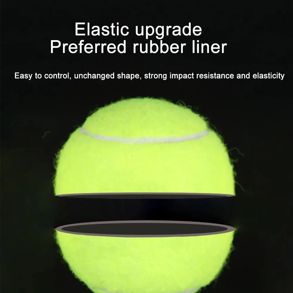 6/12pcs Tennis Balls with Mesh Carry Bag