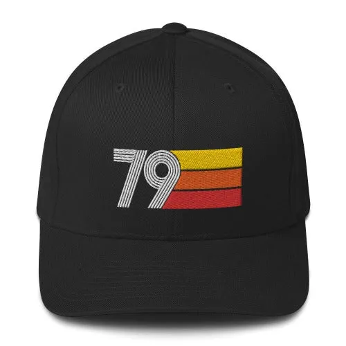 79 Retro Fitted Baseball Cap