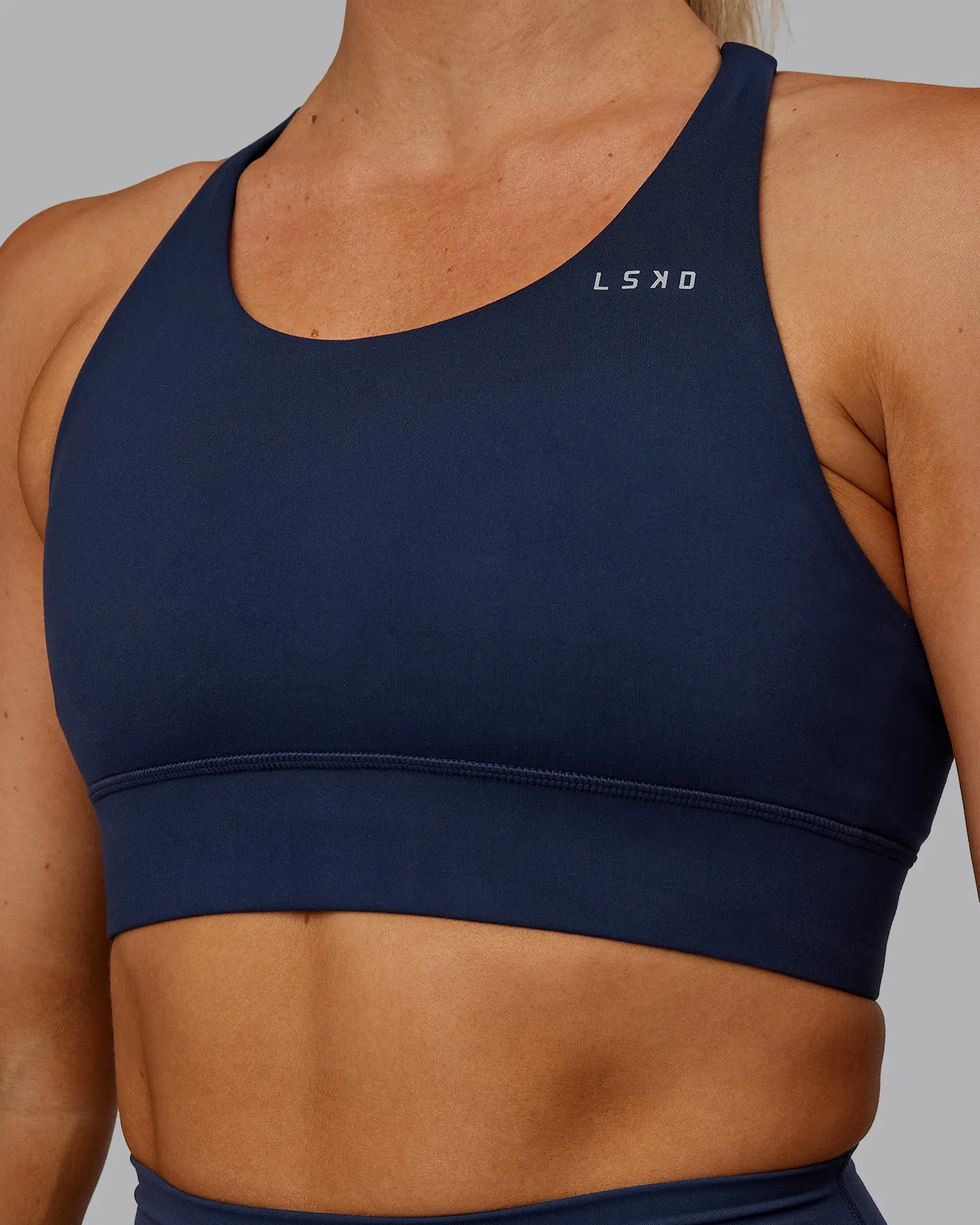 Accelerate Sports Bra - Future Navy