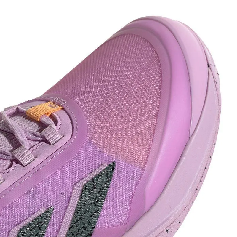 ADIDAS Avacourt 2 Womens Tennis Shoes - Hazy Orange / Legend Ivy / Bliss Lilac
