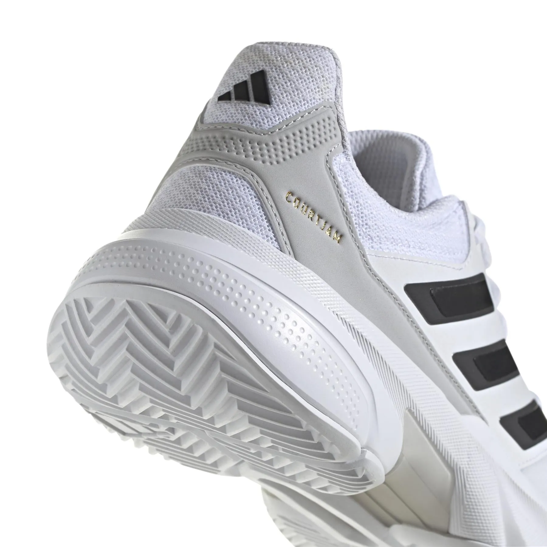 ADIDAS CourtJam Control 3 Mens Tennis Shoes - White