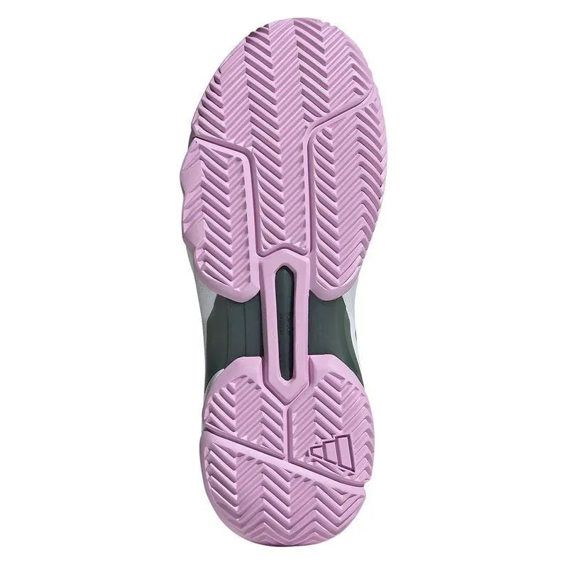 ADIDAS CourtJam Control 3 Womens Tennis Shoes - Bronze Strata / Legend Ink / Bliss Lilac