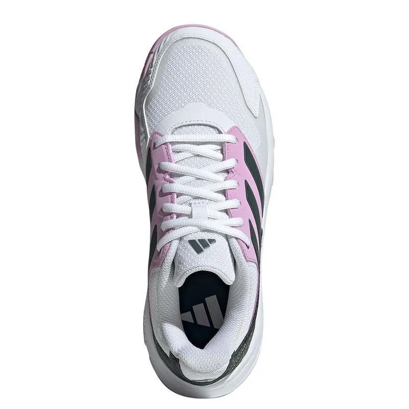 ADIDAS CourtJam Control 3 Womens Tennis Shoes - Bronze Strata / Legend Ink / Bliss Lilac