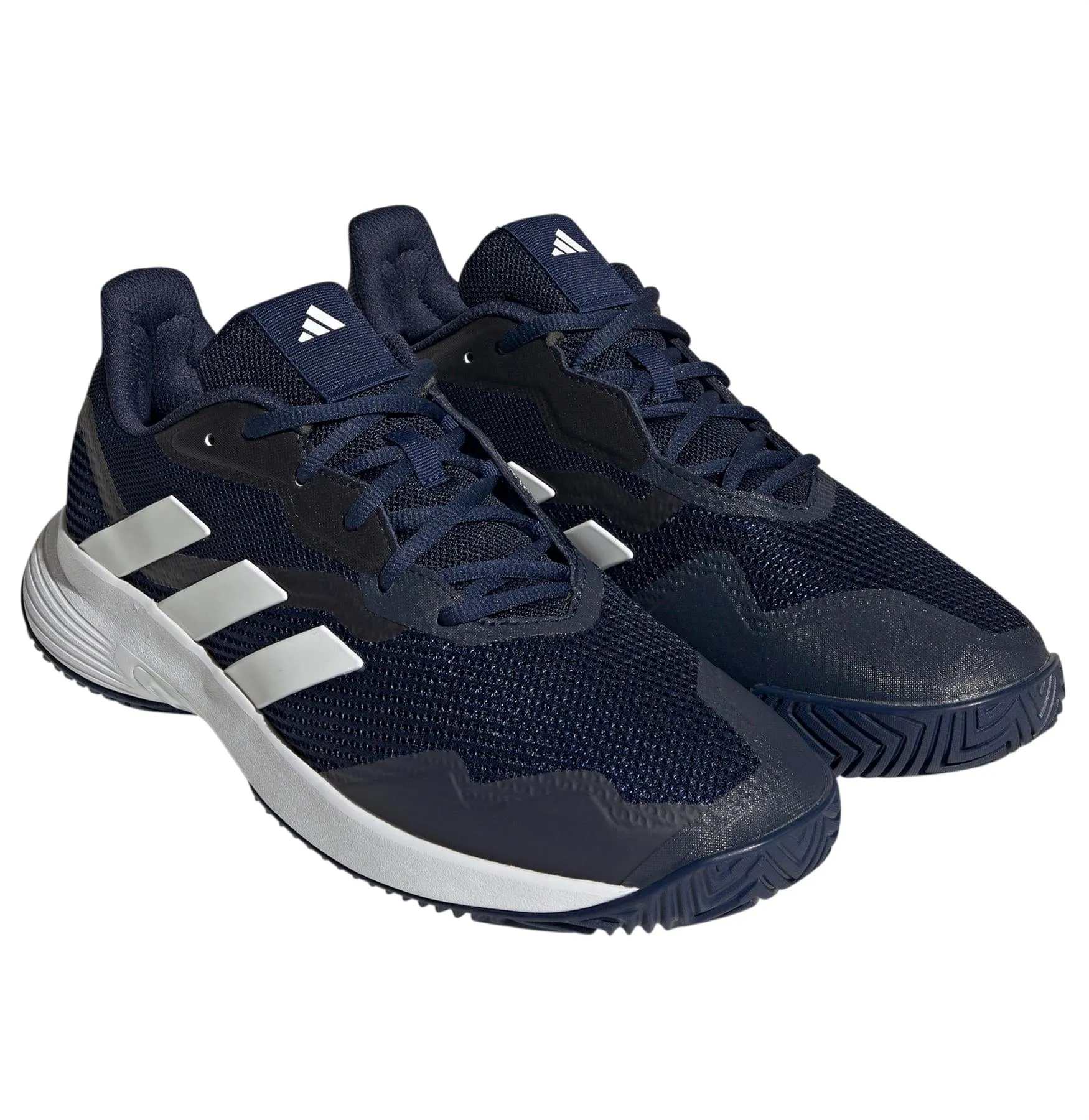 adidas CourtJam Control Mens Tennis Shoes - Team Navy Blue 2 / Cloud White