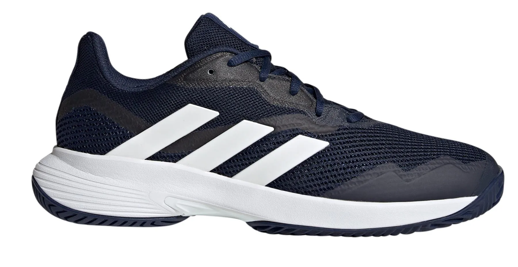 adidas CourtJam Control Mens Tennis Shoes - Team Navy Blue 2 / Cloud White