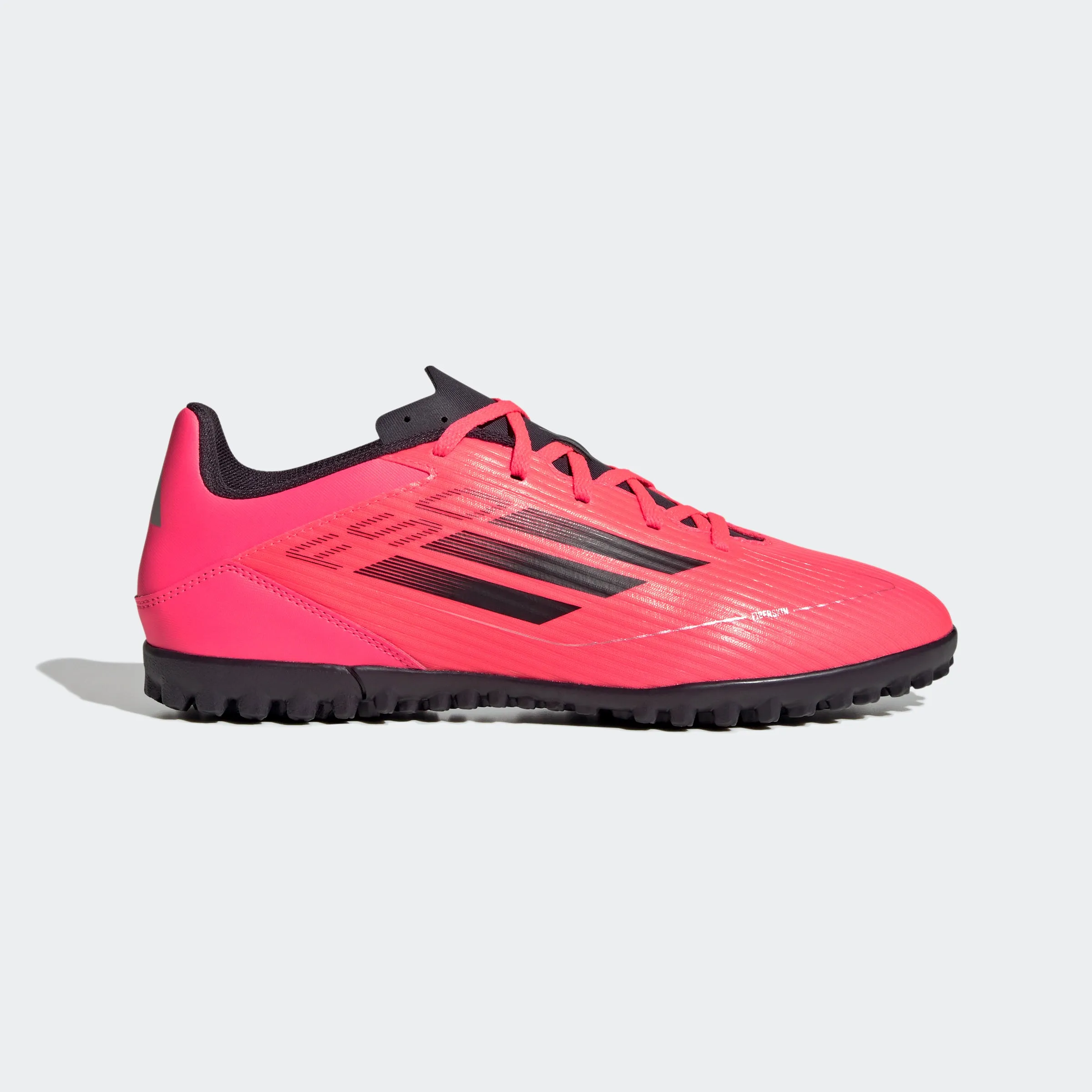 adidas F50 Club Artificial Turf Soccer Shoes | Turbo-Aurora Black | Men's
