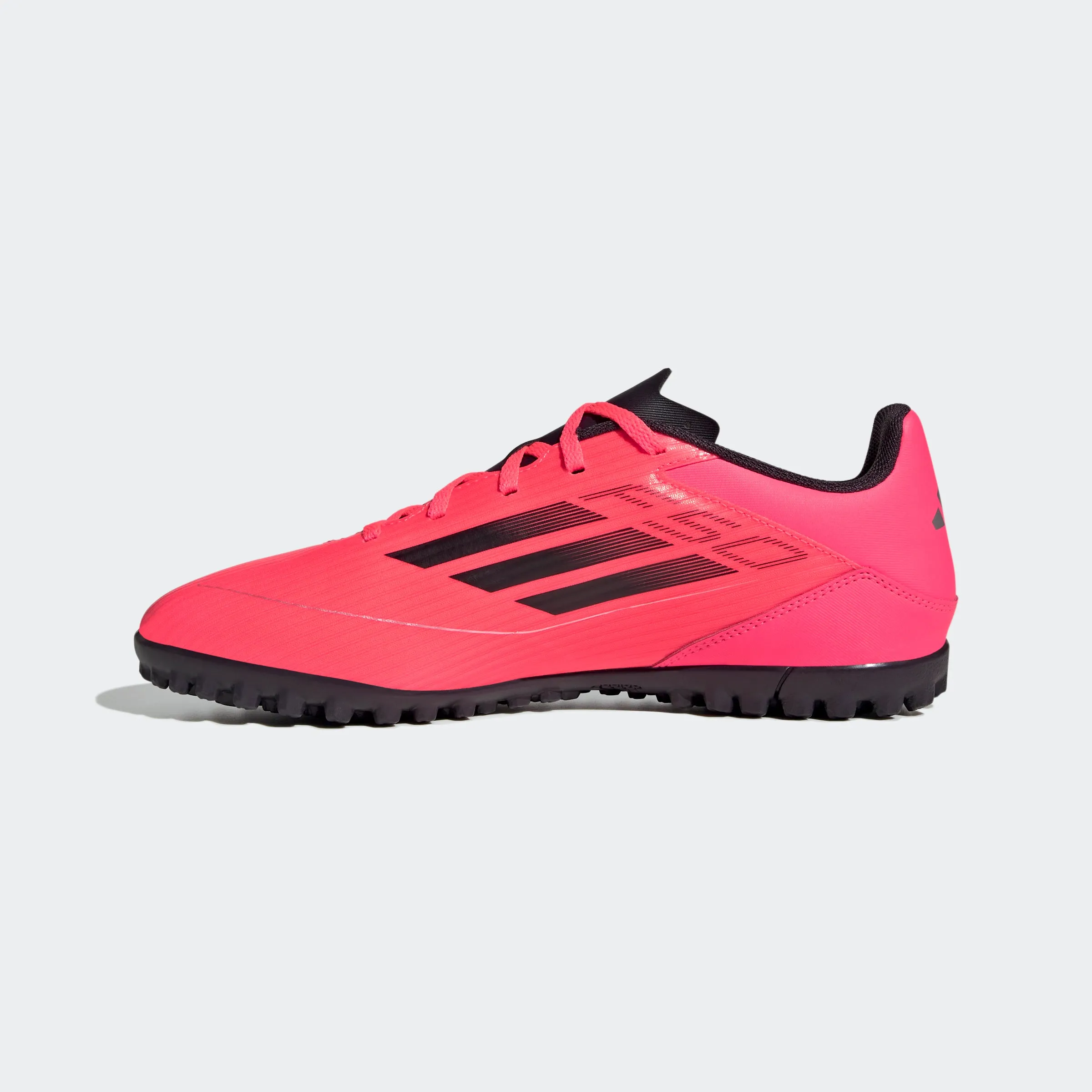 adidas F50 Club Artificial Turf Soccer Shoes | Turbo-Aurora Black | Men's