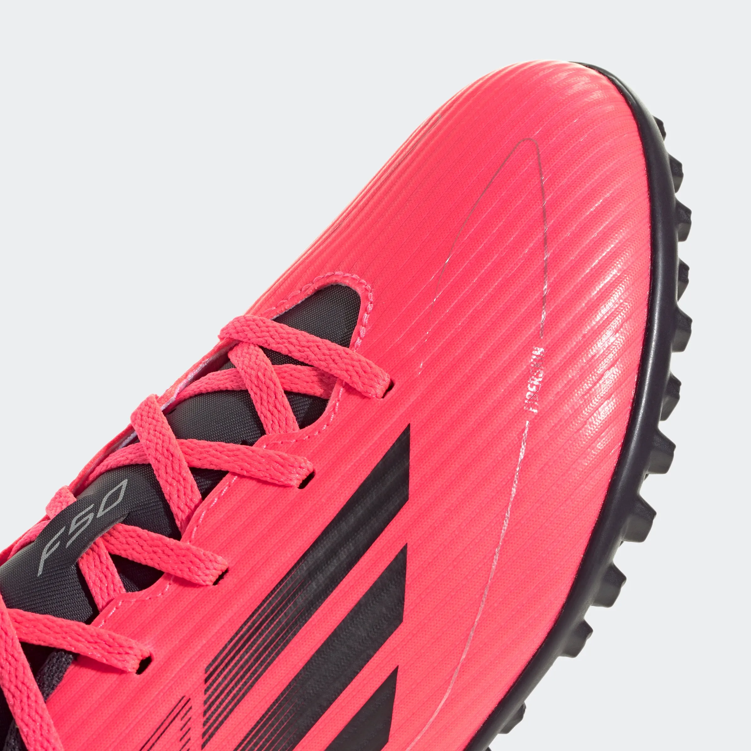 adidas F50 Club Artificial Turf Soccer Shoes | Turbo-Aurora Black | Men's