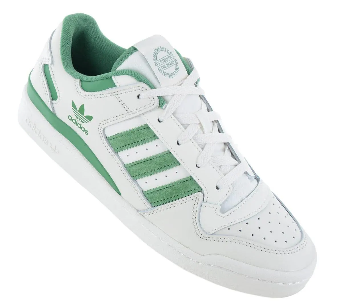 adidas Forum Low CL Classic - Herren Sneakers Schuhe Leder Weiß IG3778