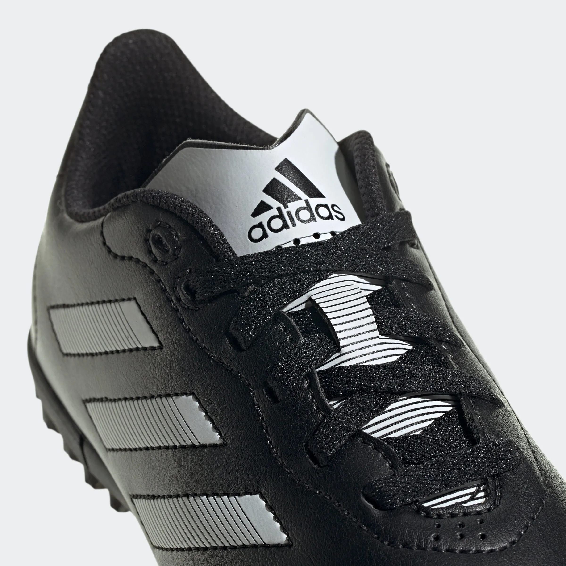 adidas Goletto VIII Artificial Turf Shoes | Core Black/Cloud White | Kid's Unisex