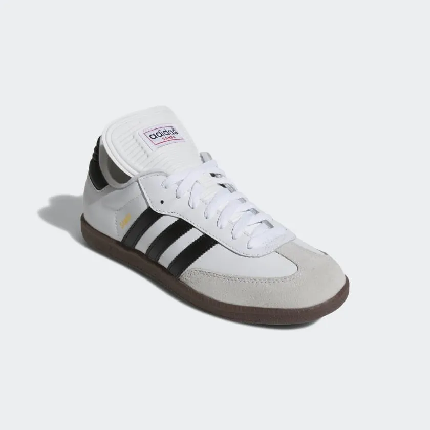 adidas Originals SAMBA CLASSIC Indoor Soccer Shoes | Cloud White-Black | Men's