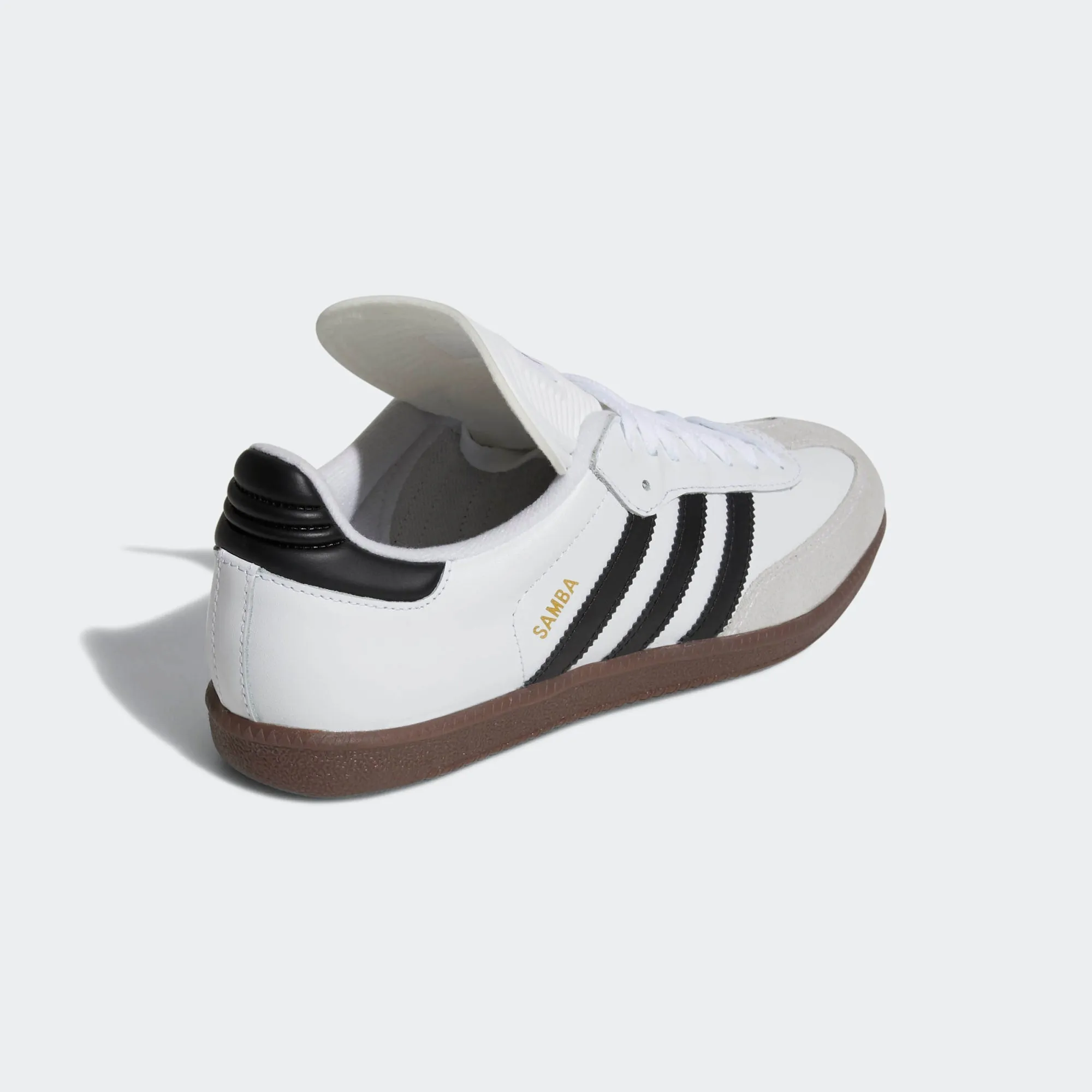 adidas Originals SAMBA CLASSIC Indoor Soccer Shoes | Cloud White-Black | Men's