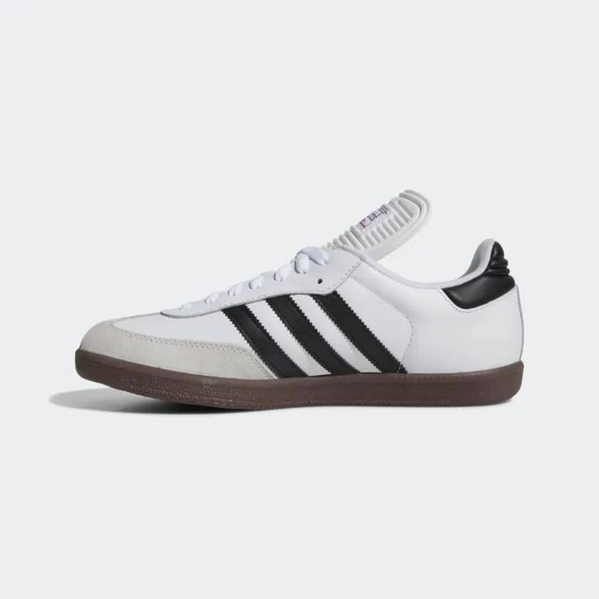 adidas Originals SAMBA CLASSIC Indoor Soccer Shoes | Cloud White-Black | Men's