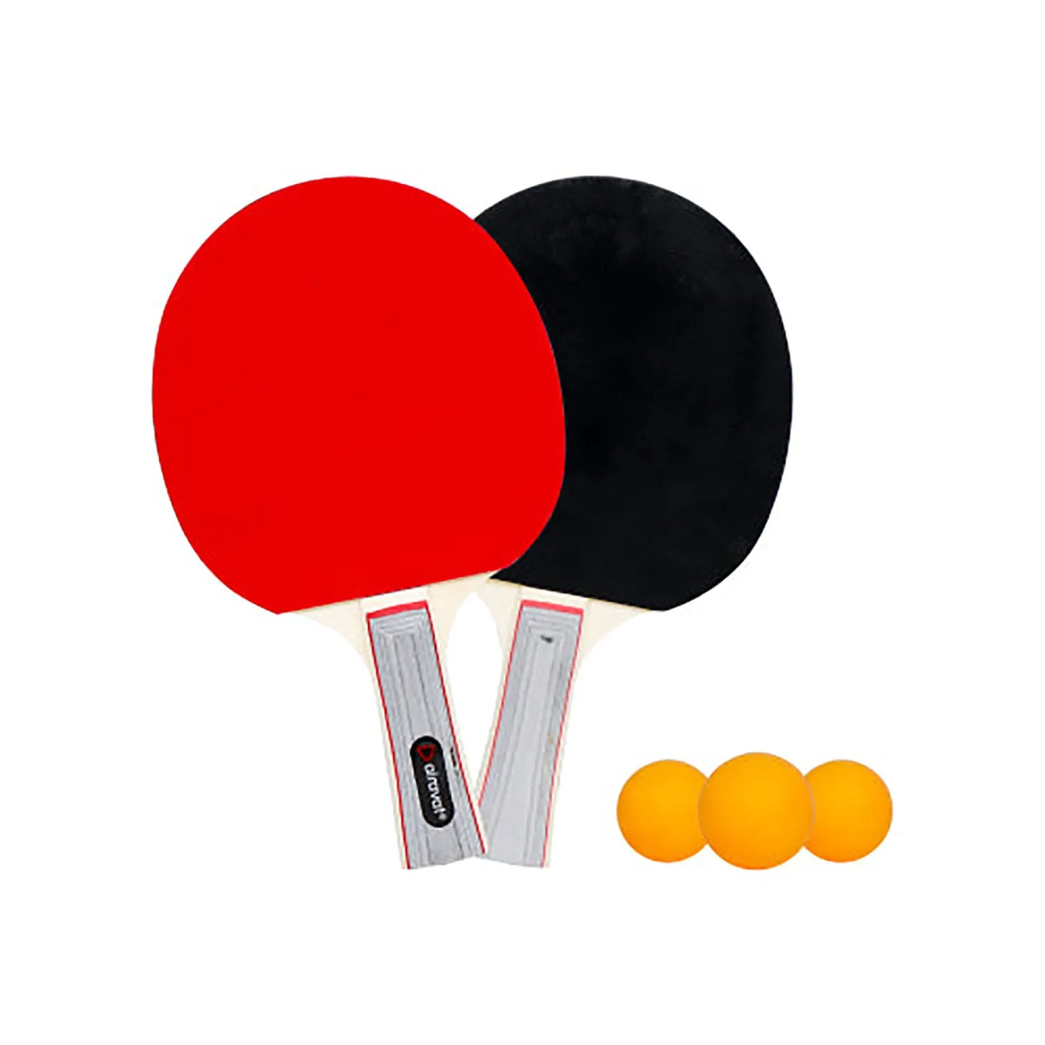 Airavat 7301 Table Tennis Racquet Set | 2 Bats & 3 Balls | Lightweight TT Set for Beginners & Intermediate Players | Indoor/Outdoor Use