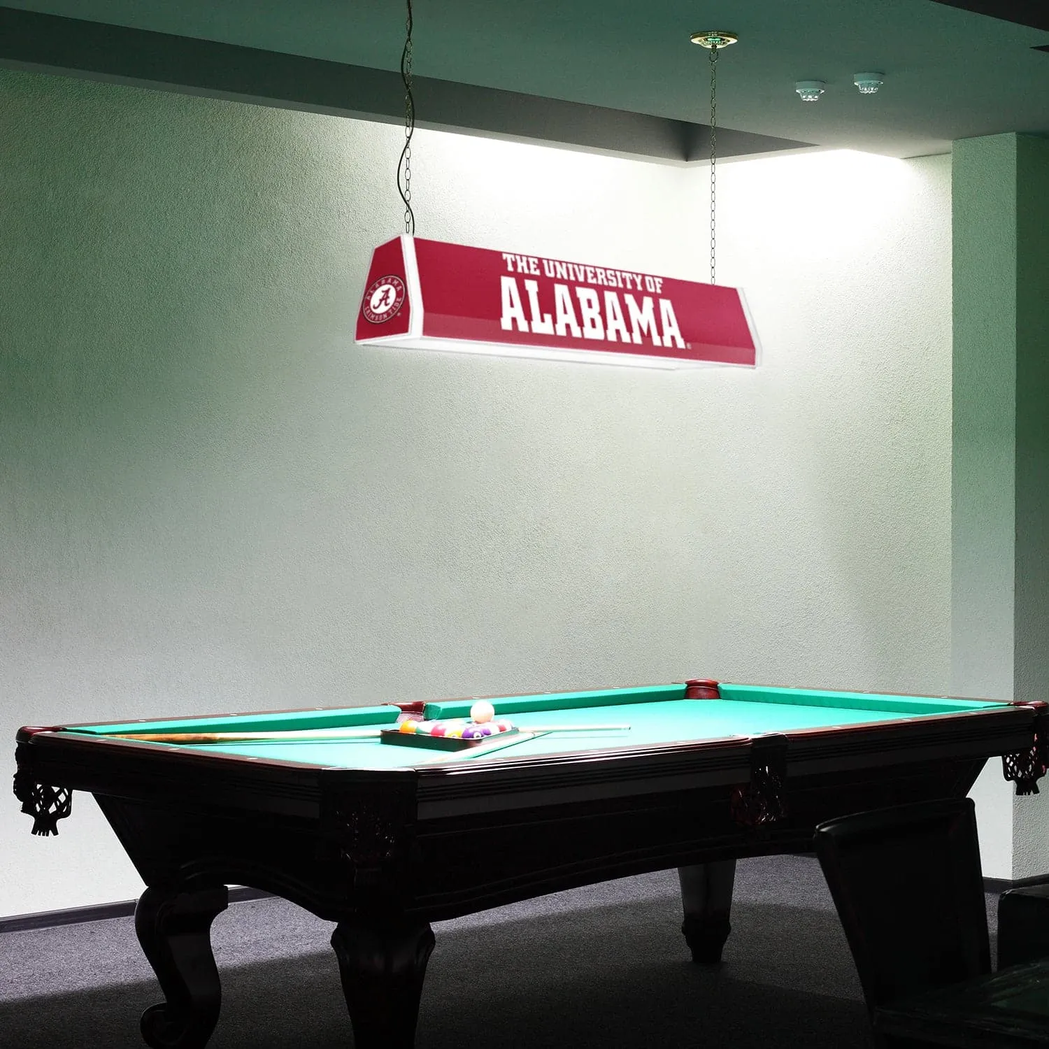 Alabama Crimson Tide: Standard Pool Table Light