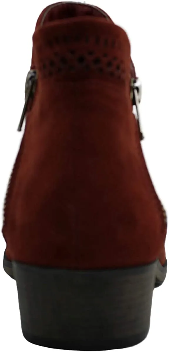American Rag Abby Ankle Booties Rust