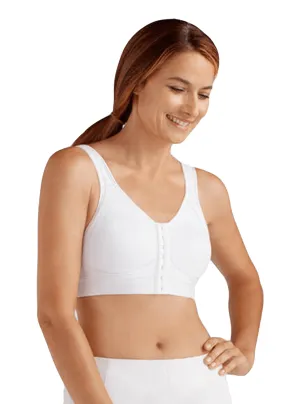 Amoena Ester Front Fastening Soft Bra - White
