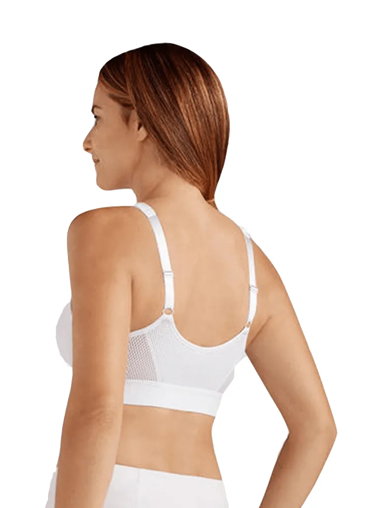 Amoena Ester Front Fastening Soft Bra - White