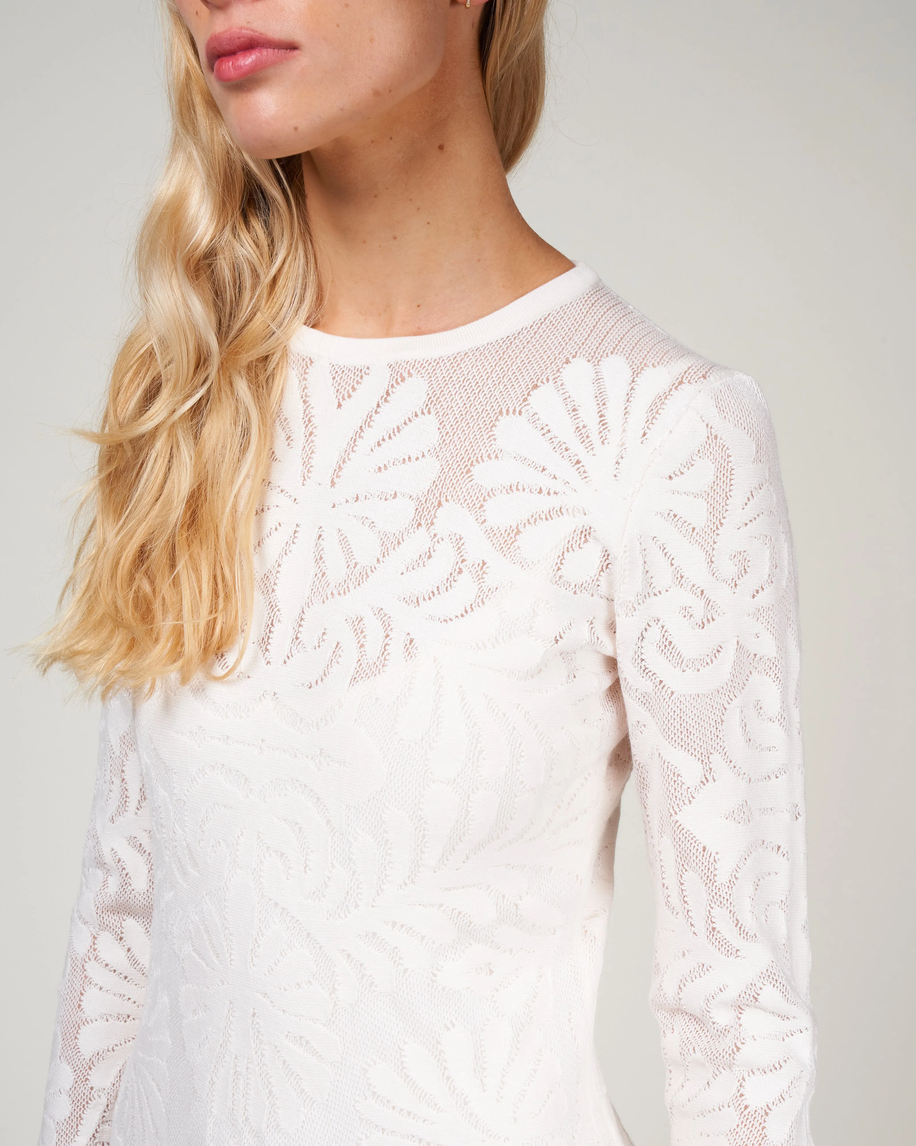 angelica dress - bone