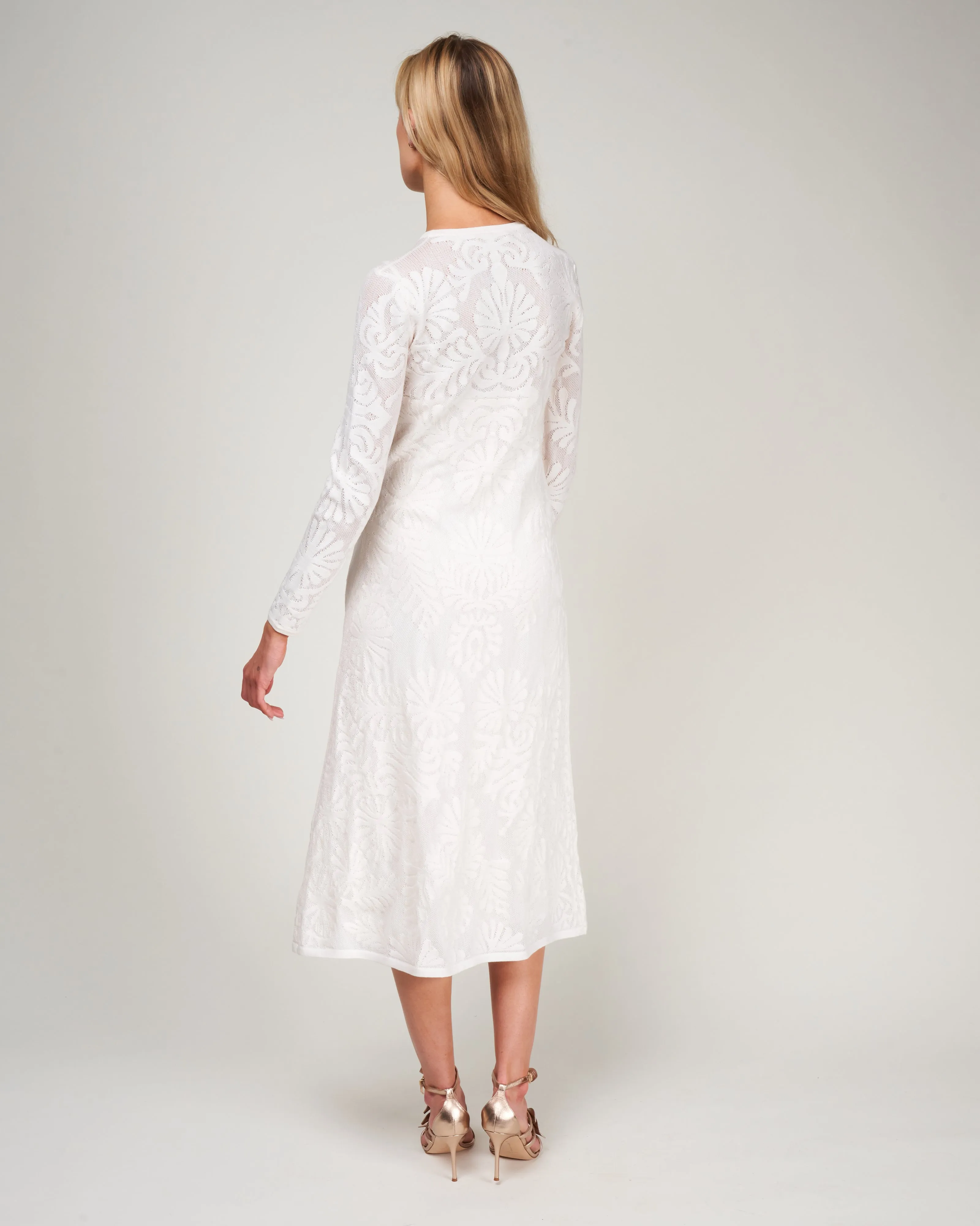 angelica dress - bone
