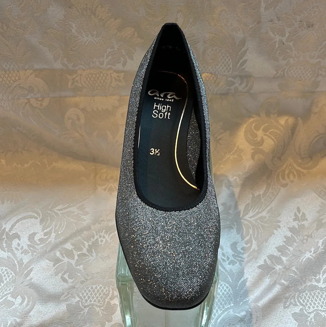 ARA GABRIELLE TWINKLE BLACK PUMP