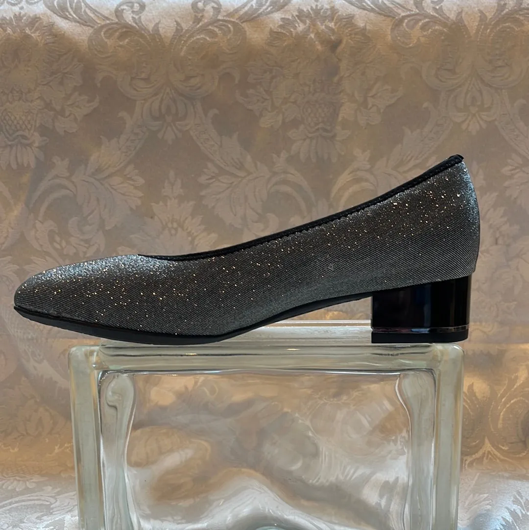 ARA GABRIELLE TWINKLE BLACK PUMP