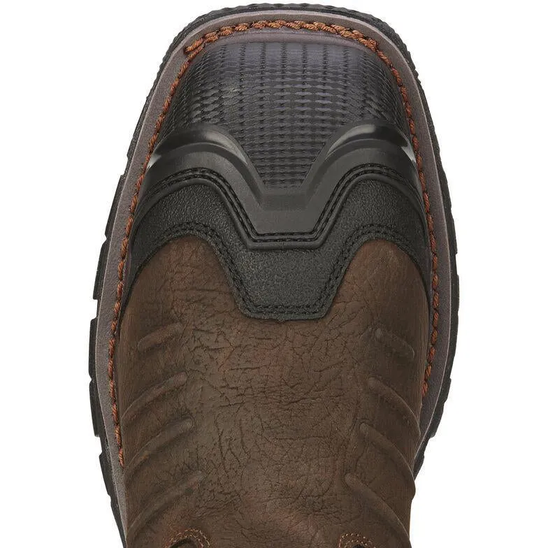 Ariat Catalyst VX Work Boot - Men's 11" Waterproof Composite Toe Brown - 10016253