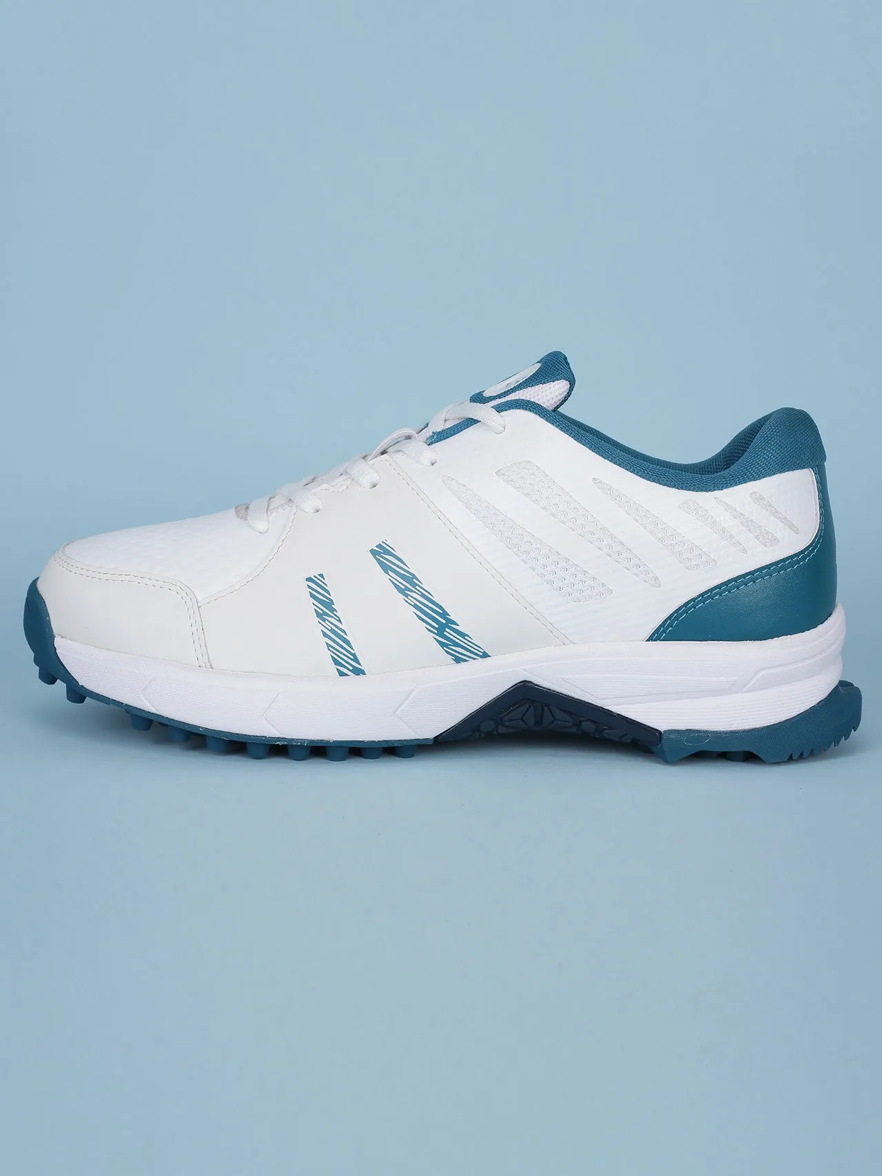 Avant Men's Outfield Cricket Shoes - White/Teal