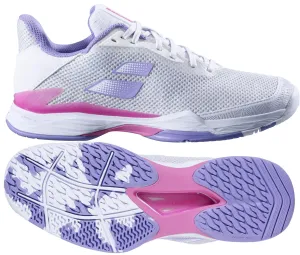 Babolat Jet Tere All Court Womens Tennis Shoes - White / Lavender