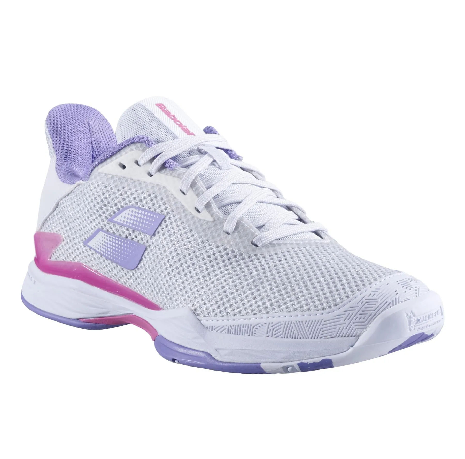 Babolat Jet Tere All Court Womens Tennis Shoes - White / Lavender