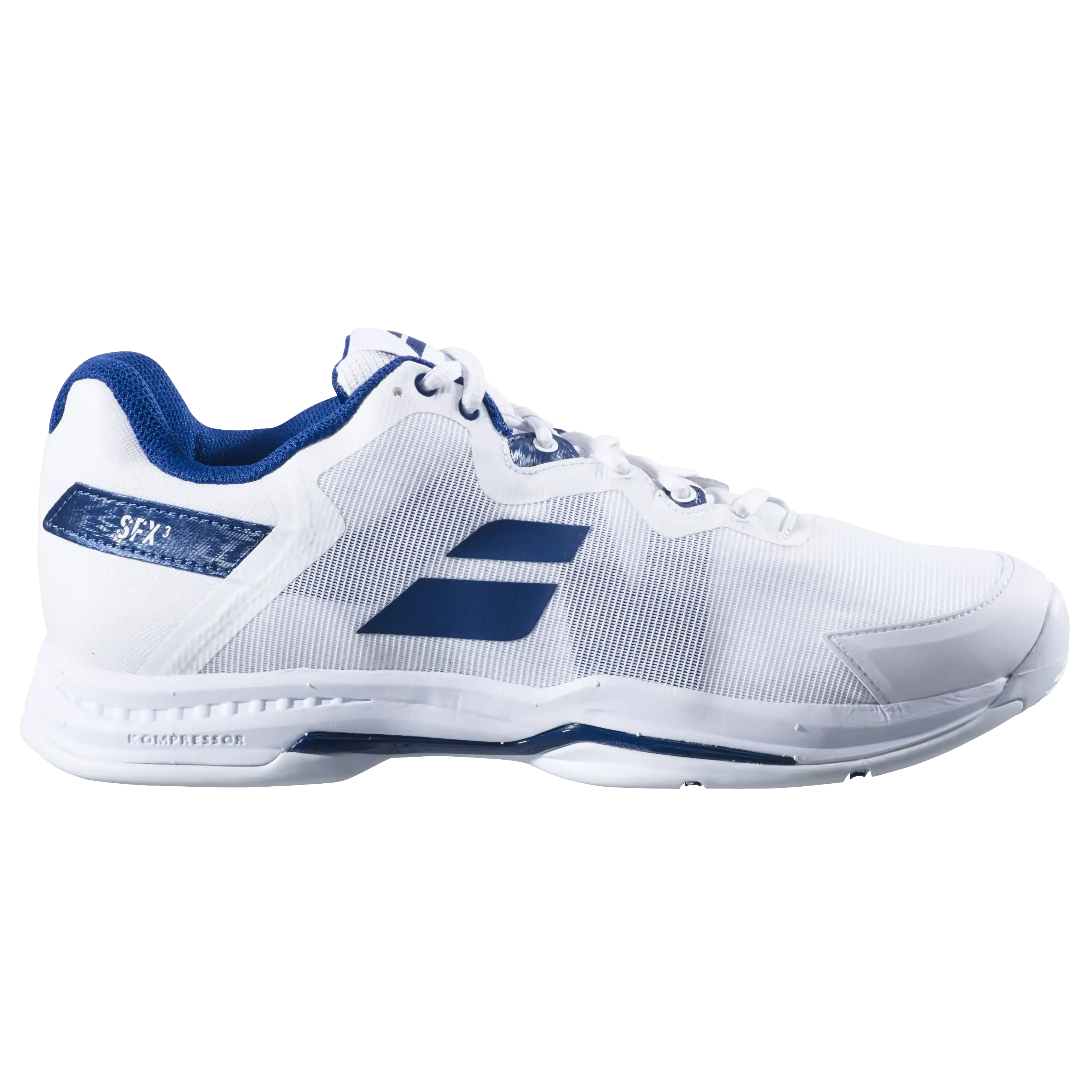 Babolat Men's SFX 3 All Court Tennis Shoe In White/Navy