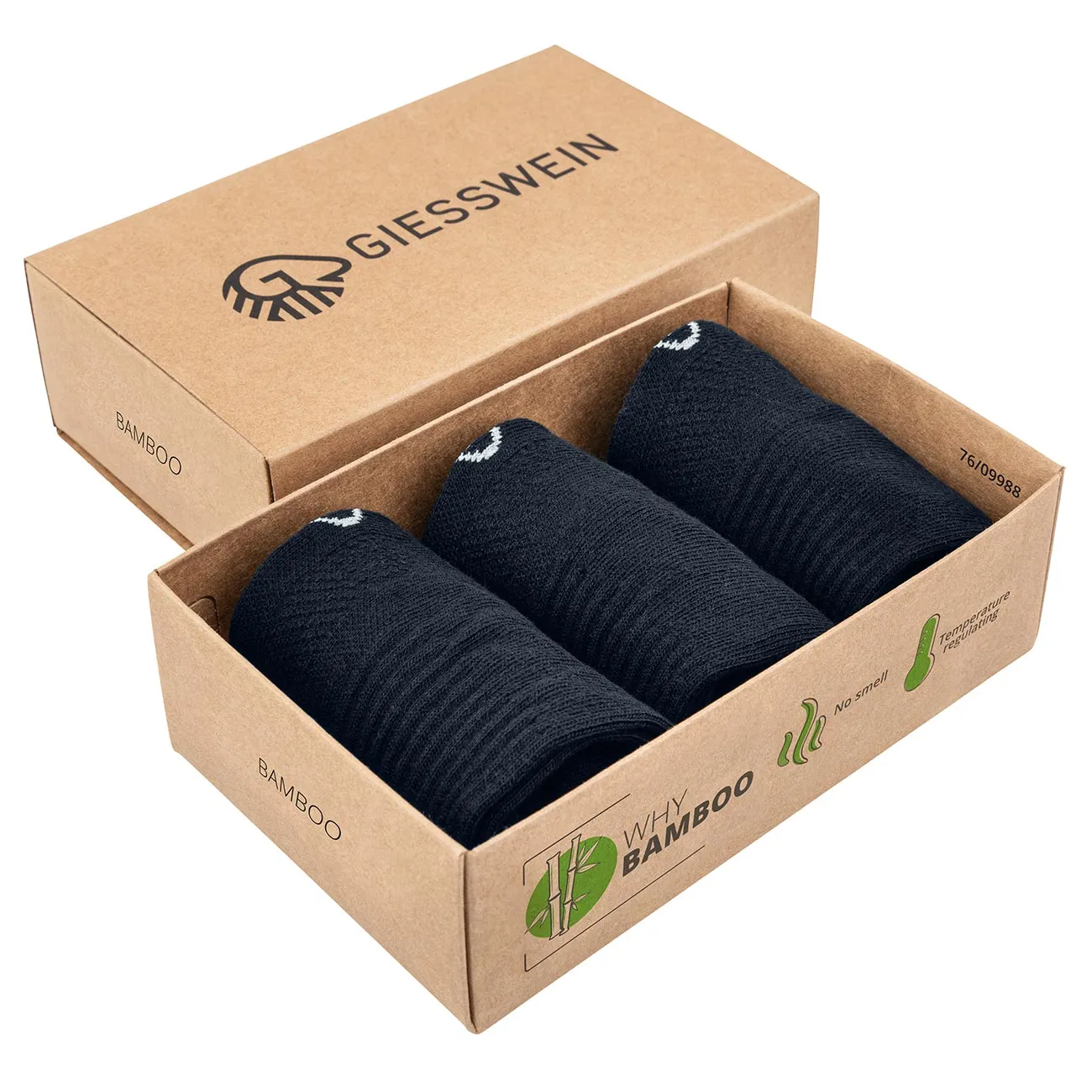 Bamboo Sneaker Socks (3-pack)