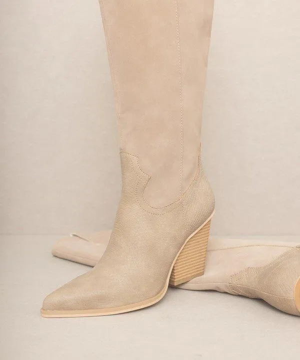 Barcelona High Western Boots