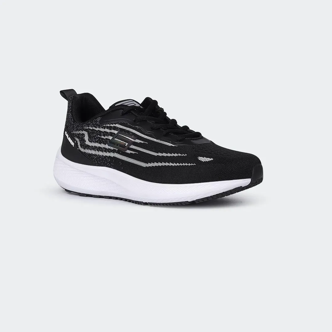 Black Sport Shoes for Men (MAVERICK 724)