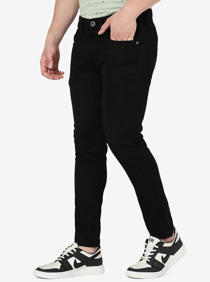 Black Washed Rider Fit Jeans | JadeBlue