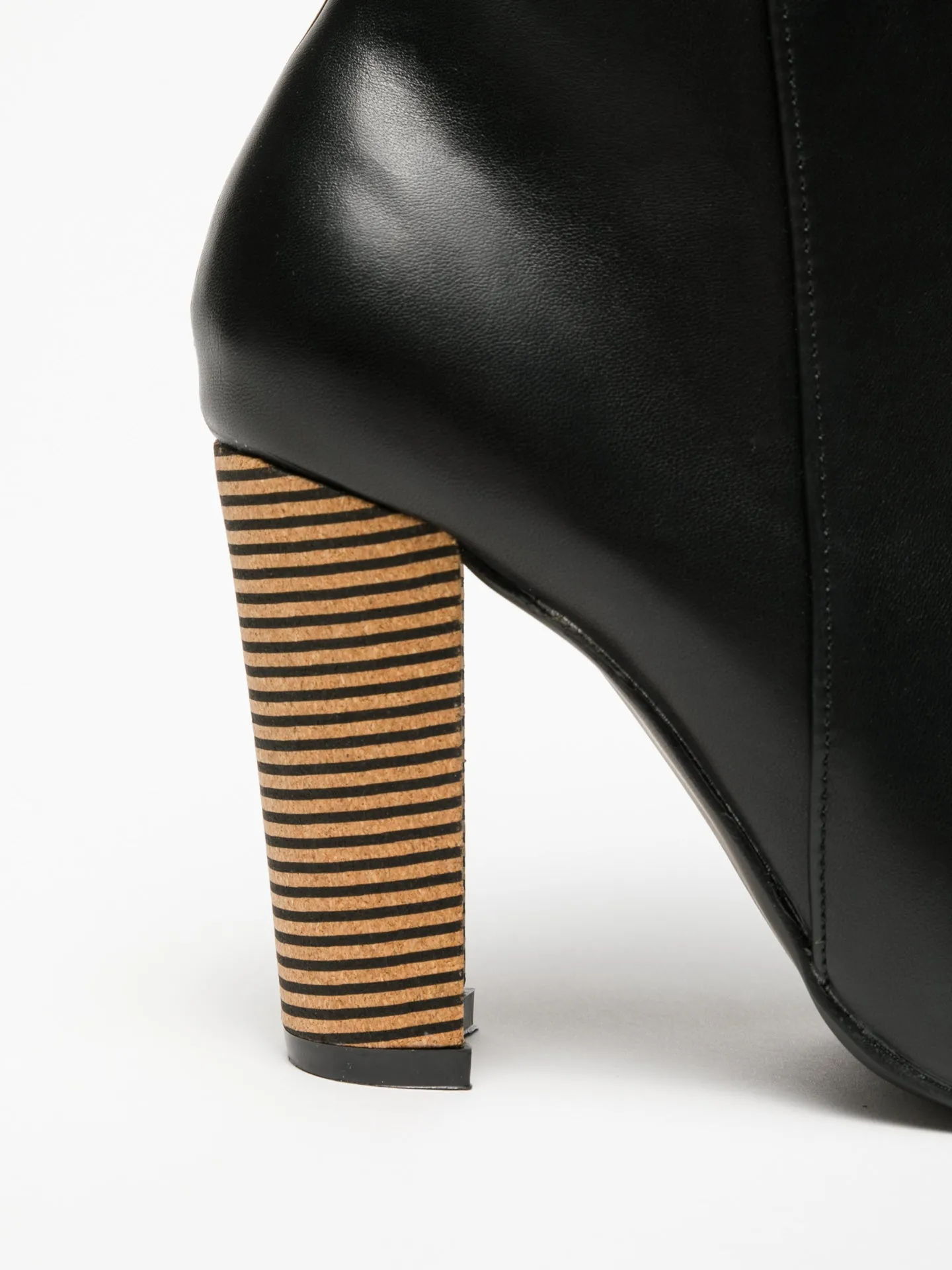 Black Zip Up Ankle Boots