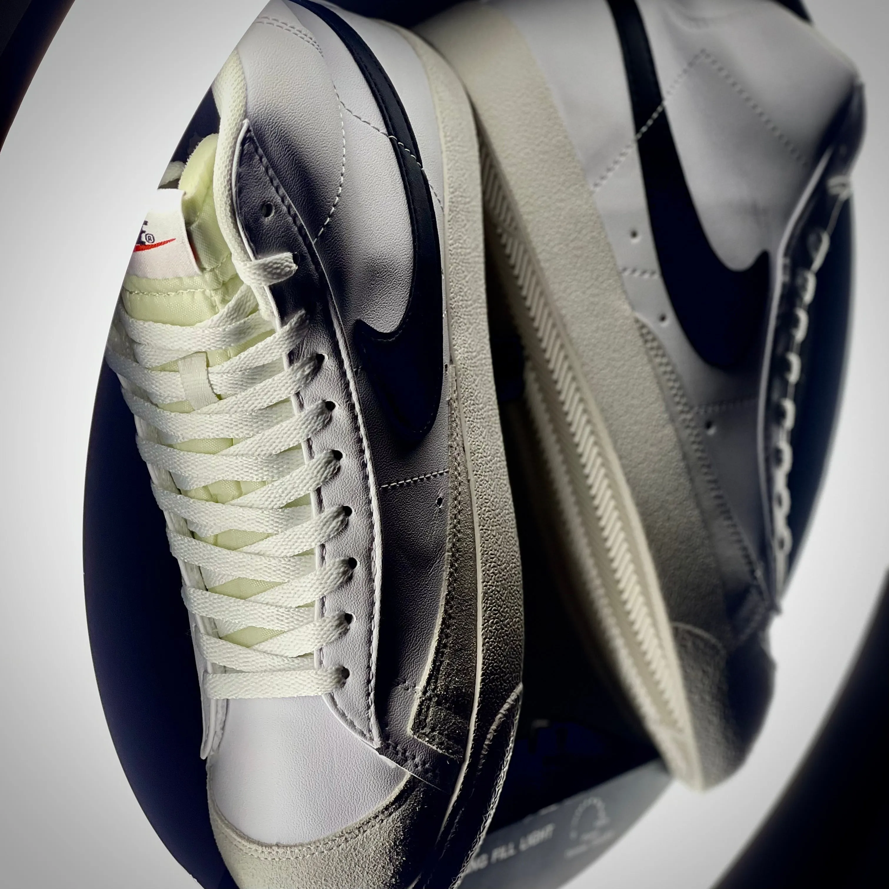 Blazer Mid '77 Vintage - 'White Black'