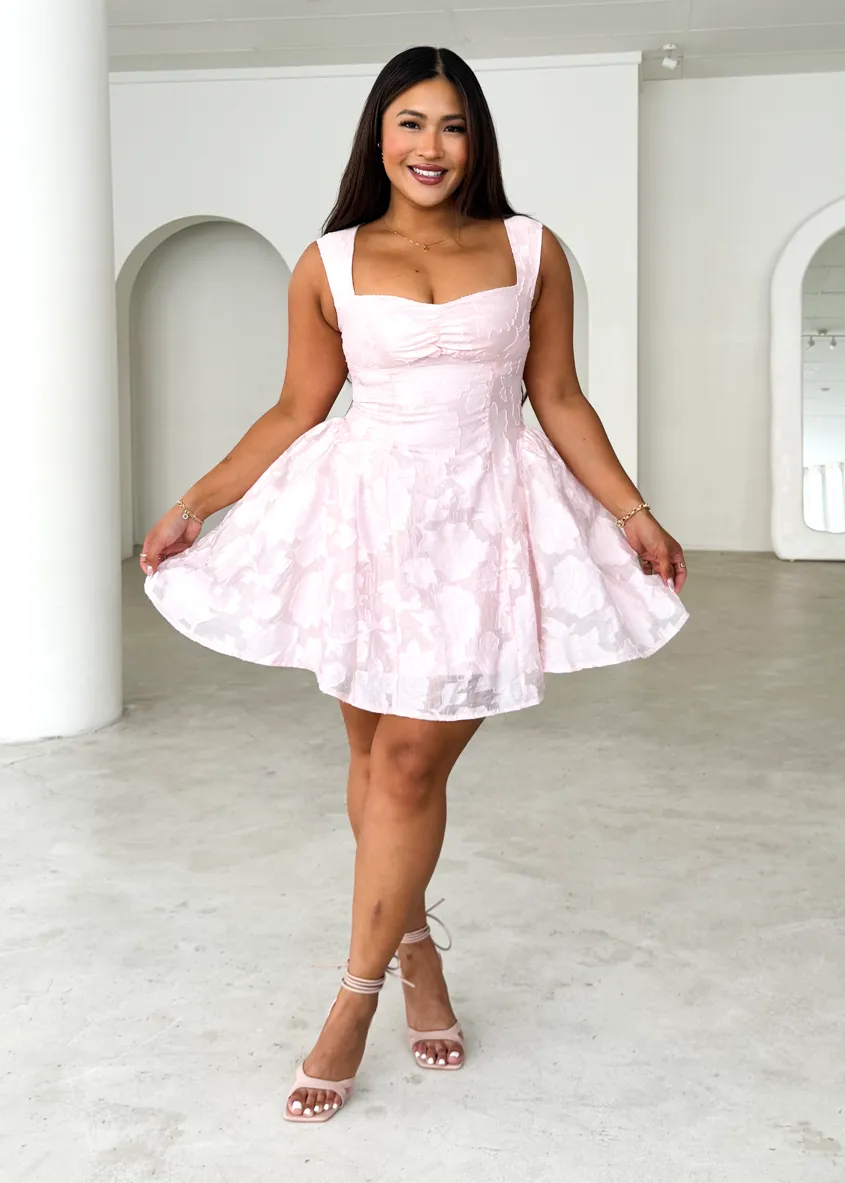 Bourdeaux Dress - Blush
