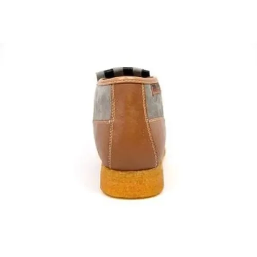 British Walkers Apollo 2 Men's Tan and Gray Snake Skin D