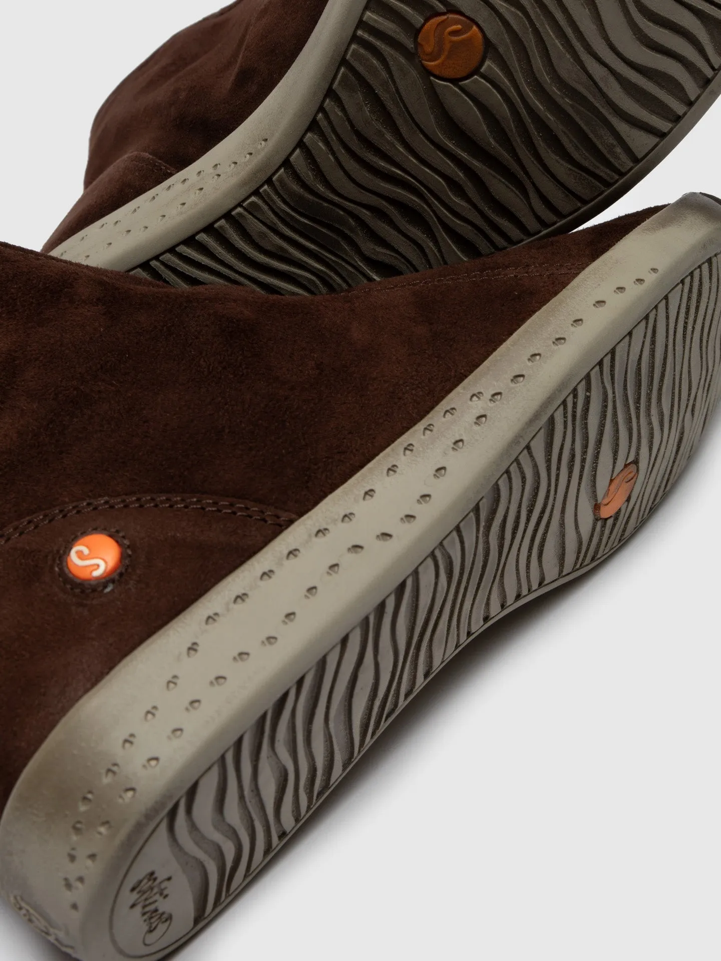 Brown Sock Ankle Boots