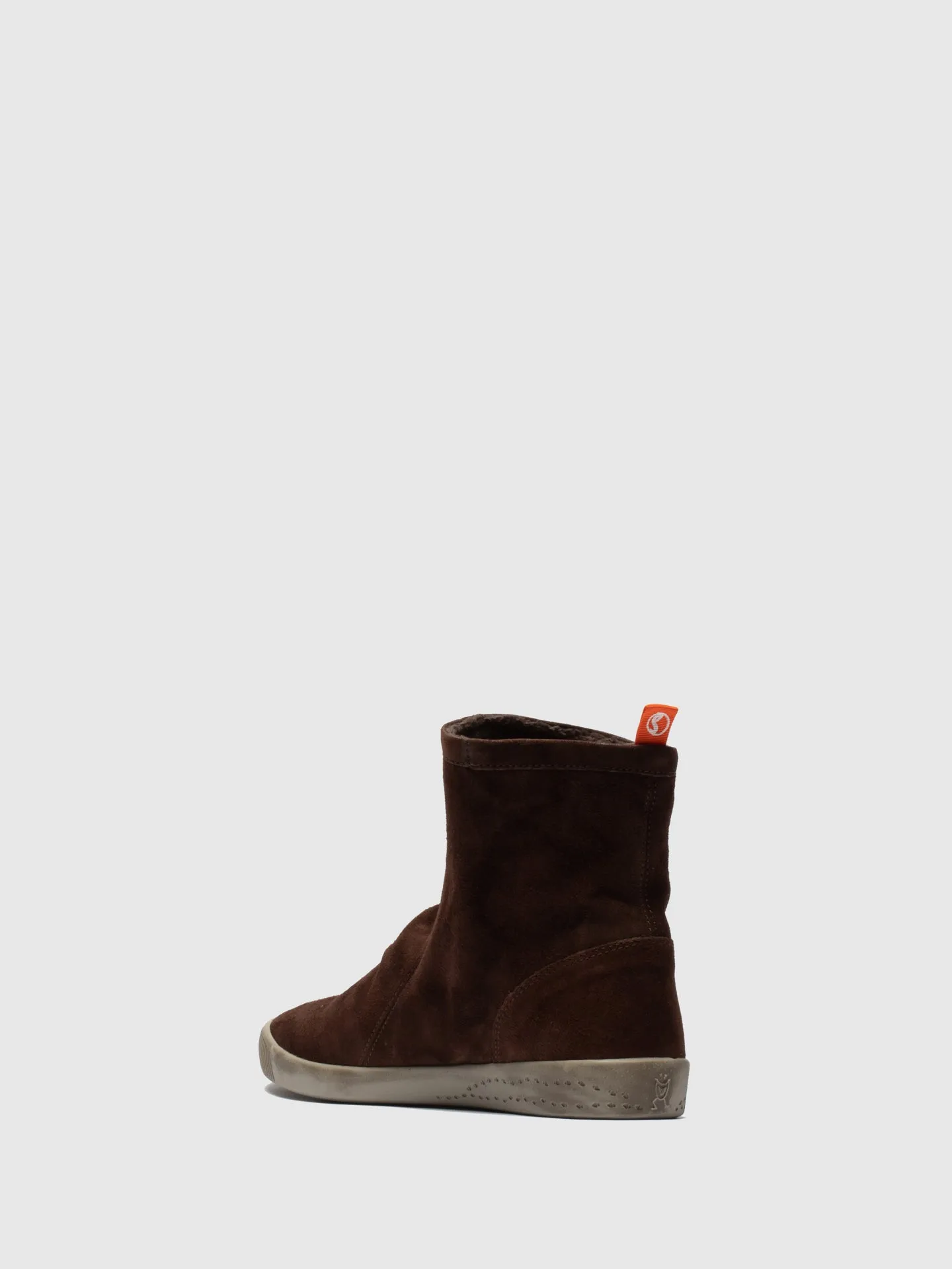 Brown Sock Ankle Boots