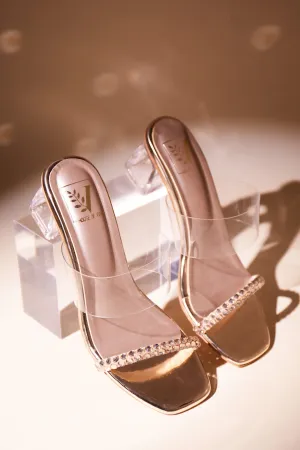 Camille Gold Heels